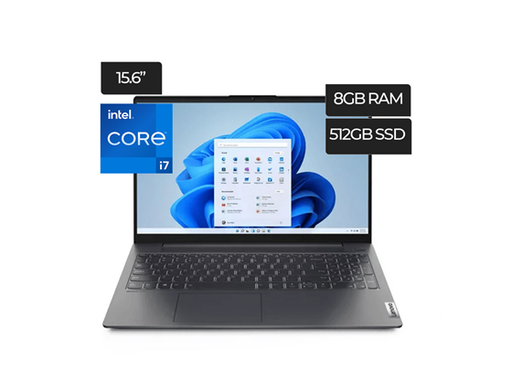 [94883] LAPTOP LENOVO IDEAPAD 5 15LTL05, 15.6" IPS FHD TOUCH, I7 1165G7 2.8 GHZ OCTA CORE, 8GB DDR4, 512GB SSD, WINDOWS 11, WIFI 6, BLUETOOTH 5.1, 1 X HDMI PORT, 2 X USB 3.2 GEN 1, 1 X USB 2.0, 1 X USB C, JACK 3.5" AUDIO, BACKLIT KEYBOARD, FINGER PRINT READER, GRAPHITE GRAY, INGLES (82FG01U2US)