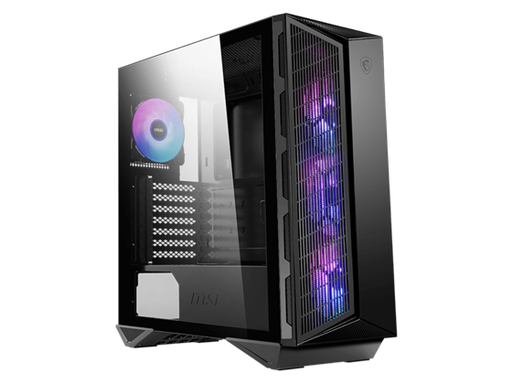 [94891] CASE MSI MPG GUNGNIR 111R MID-TOWER, ATX / MICRO-ATX / MINI-ITX, TEMPERED GLASS, 2 X USB 3.2 GEN 1 TYPE-A (5GBPS), 1 X USB 3.2 GEN 2X2 TYPE-C (20GBPS), 1 X AUDIO-OUT, 1 X MIC-IN, NEGRO