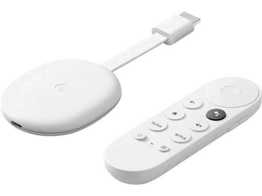 [94894] CHROMECAST GOOGLE 4TA. GENERACIÓN GOOGLE 1080P | HDMI | WI-FI AC DUAL BAND | TRASMISOR REPLICA SEÑAL DE VIDEOTRANSMISOR MULTIMEDIA | CABLE HDMI |ALIMENTACIÓN DE CORRIENTE MICRO USB (GA03131-US)