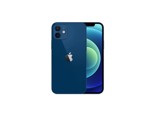 [94923] CELULAR SMARTPHONE APPLE IPHONE 12, 6.1" IPS SUPER RETINA, 1170 X 2532, MEMORIA 4GB, ALMACENAMIENTO 64GB, CAMARA DELANTERA 12 MP / CAMARA TRASERA 12 MP DUAL, BLUE, DESBLOQUEADOS DE FABRICA (FACTORY UNLOCK), REFURBISHED GRADO A+ , NO INCLUYE CAJA, CARGADOR NI CABLE (IPH1264BLUE-APLUS)