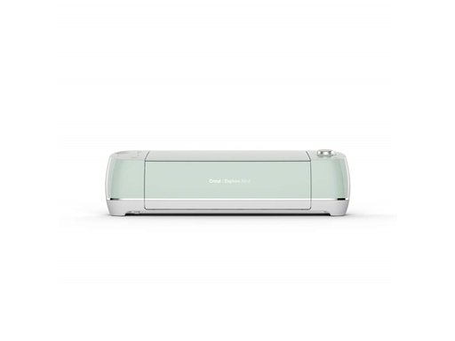 [94958] MAQUINA DE CORTE CRICUT EXPLORE AIR 2 CORTE ELECTRÓNICO PRECISO. CORTA, DIBUJA, ESCRIBE, MARCA PARA DOBLAR. ÁREA MAX DE CORTE 30 X 60 CM CON ALFOMBRILLA DE CORTE. ANCHO DE LOS MATERIALES 5 CM A 30.5 CM (2" A 12"), VELOCIDAD MAX 10CM/S (3.9"/SEG). USB 2.0 DE ALTA VELOCIDAD, 110V. . COLOR MENTA (2003638)
