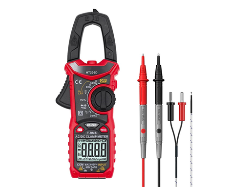 [95009] PINZA AMPERIMETRICA DIGITAL AC/DC, T-RMS 6000 COUNTS, MULTIMETRO PROBADOR DE VOLTAJE AUTO-RANGO, NCV AC DC VOLTAJE DE CORRIENTE RESISTENCIA CAPACITANCIA FRECUENCIA DIODO MEDICIÓN DE TEMPERATURA PROBADOR