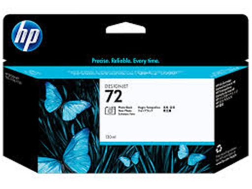 [81397] CARTUCHO HP 72 - C9370A - NEGRO FOTOGRÁFICO - 130ML -  PARA IMPRESORA DESIGNJET T1100 / T1100PS / T1200 / T1200HD / T1300 / T2300 / T610 / T790 / T795 / T795