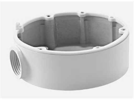 [88836] CAJA DE CONEXIONES PARA DOMO O BULLET DE CAMARA HIKVISION, MATERIAL DE ALUMINIO, DISEÑO A PRUEBA DE AGUA. (DS-1280ZJ-DM18).