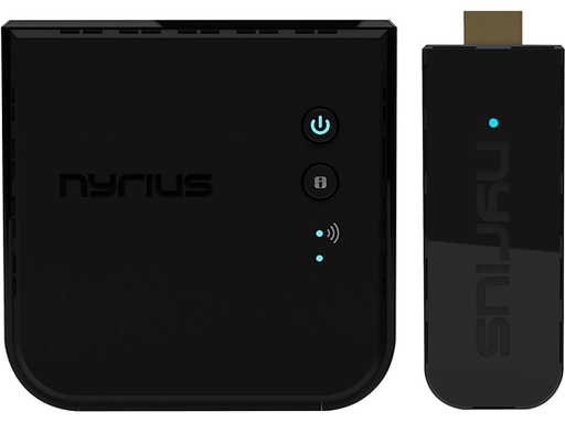 [95046] TRANSMISOR Y RECEPTOR DE VIDEO HDMI WIRELESS NYRIUS ARIES PRO+, 1080P, HASTA 165FT,