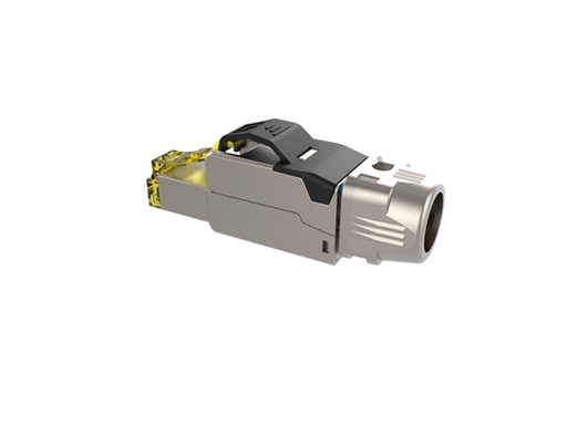 [95044] CONECTOR RJ45 MODULAR NEXXT PARA RED CAT6A BLINDADO (NXM-STSOO) S/FTP, NO NECESITA HERRAMIENTA PARA INSTALACION