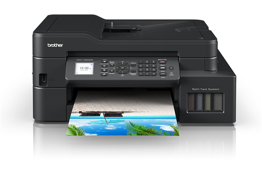 [95097] IMPRESORA BROTHER INKBENEFIT TANK MFCT920DW, MULTIFUNCIONAL (ESCANER< COPIADORA, IMPRESORA, FAX), ADF, SISTEMA DE TINTA CONTINUA, BOTELLAS DE TINTA, DUPLEX AUTOMATICO, USB, WIFI, 30PPM NEGRO, 26PPM COLOR (DRAFT), 6000X1200 DPI, USA LAS BOTELLAS DE TINTAS BTD60BK Y BT5001Y, BT5001M, BT5001C