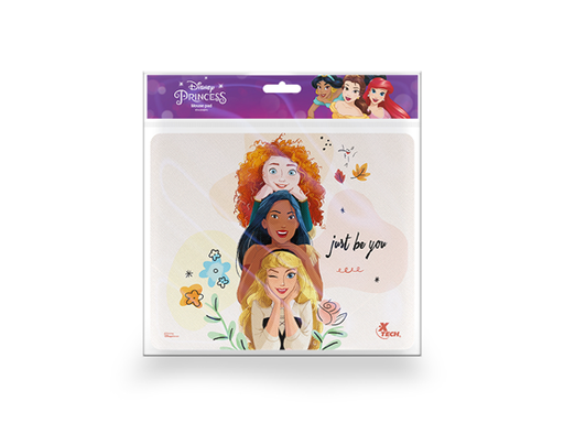 [95114] MOUSE PAD XTECH DISNEY PRINCES, SUPERFICIE DE TELA, DIMENSIONES  22X18X0,2CM (XTA-D100PS)