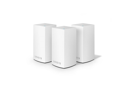 [95179] ACCESS POINT LINKSYS VELOP WIRELESS AC-1200 DUAL-BAND WHOLE HOME MESH WI-FI 5 SYSTEM (3 UNITS).