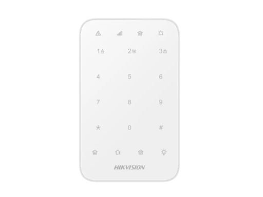 [94348] TECLADO LED HIKVISION, AX PRO INALAMBRICO RECTANGULAR
