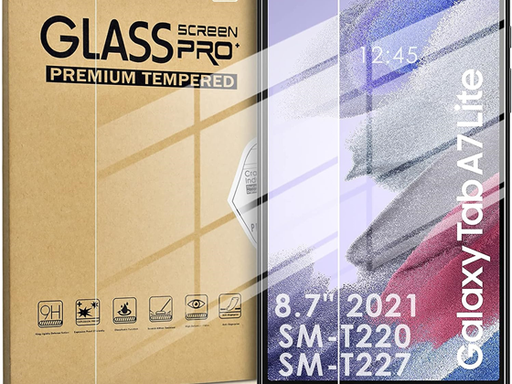 [95304] PROTECTOR DE PANTALLA PARA SAMSUNG GALAXY TAB A7 LITE 8.7" 2021, TEMPERED GLASS, PAQUETE DE 2