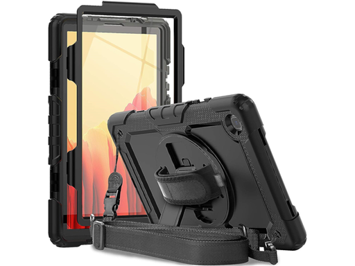 [95350] COVER AZZSY PARA SAMSUNG GALAXY TAB A7 10.4", A PRUEBA DE CHOQUES, NEGRO
