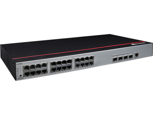 [95424] SWITCH 24 PUERTOS HUAWEI- S5735-L24P4S, ADMINISTRABLE/DESKTOP, 24 PUERTOS ETHERNET GIGA-T, 4XGE PUERTOS SFP, POE +(24*10/100/1000BASE-T CAPACIDAD DE  CONMUTACIÓN 336GBPS. (98011321)