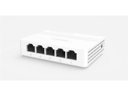 [94423] SWITCH 5 HIKVISION, NO ADMINISTRABLE, 5 PUERTOS ETHERNET DE 10/100/1000 MBPS GIGABIT