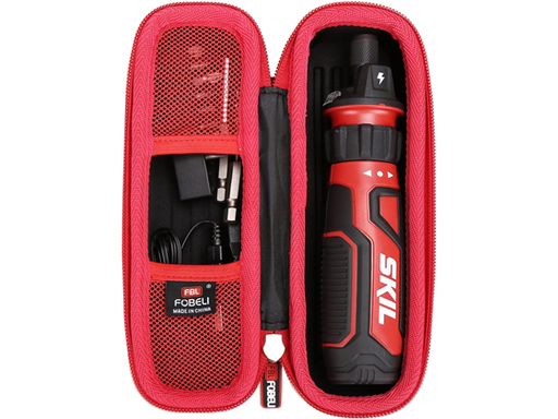 [95583] COVER FBLFOBELI PARA DESTORNILLADOR INALÁMBRICO RECARGABLE SKIL DE 4V SD561201, ROJO