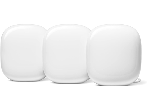 [95601] ROUTER WIRELESS MESH GOOGLE NEST WIFI PRO, 6E, BLANCO, PAQUETE DE 3 (GA03690-US)