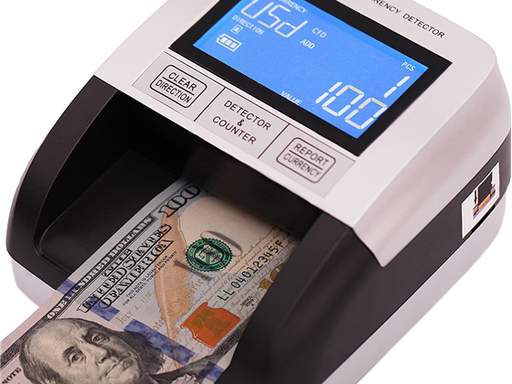 [91016] DETECTOR DE BILLETES FALSOS EKO SYSTEM, USD, EUR, CAD, MXN