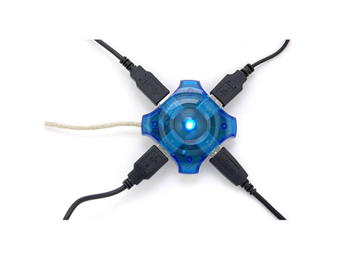 [95789] HUB USB 2.0 RIPPA, 4 PUERTOS (26GE-M402)