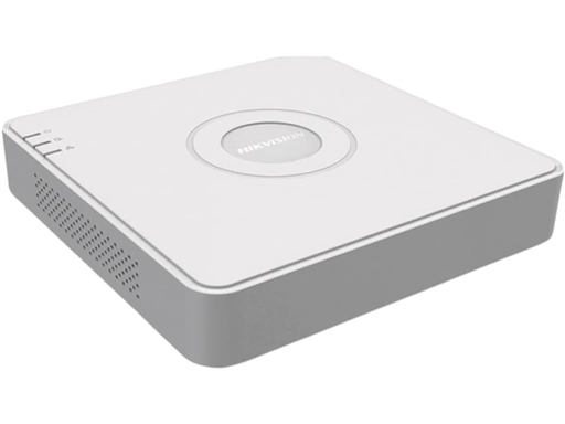 [95755] DVR MINI HIKVISION, 4 CANALES,  SOPORTA 1080P LITE,1 SATA HASTA 4TB.