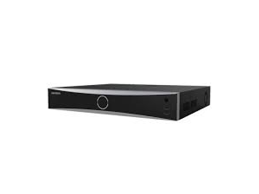 [95759] NVR HIKVISION ACUSENSE, 16 CANALES IP, 4K, 16 CANALES FÍSICO POE , 4 BAHÍAS DE DISCO DURO, HASTA 10TB