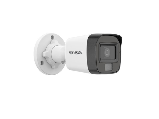 [95750] CAMARA DE VIGILANCIA HIKVISION, ANALOGA, HYBRID LIGHT, BULLET, 2MP,  (1920 1080), EXIR 2.0 (20M), IR. MICROFONO, AUDIO VIA COAXIAL