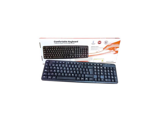 [95769] TECLADO RIPPA 14GE-ST05, USB, ESPAÑOL, NEGRO (121004)