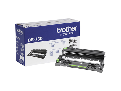 [95730] TAMBOR DE IMAGEN BROTHER NEGRO DR730, 12,000 PAGINAS, PARA IMPRESORA MFCL2710DW, DCPL2550DW, HLL2350DW
