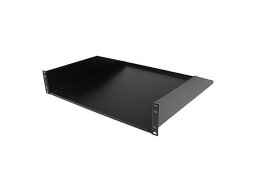 [95816] BANDEJA PARA RACK SOLIDA NETSYS, 2U, 470MM ANCHO X 380MM PROFUNDIDAD, PARA GABINETES DE PARED, NEGRO (NET-77011915S)