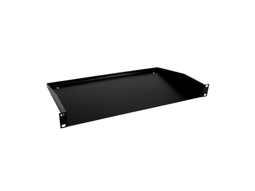 [95810] BANDEJA PARA RACK SOLIDA NETSYS, 2U, 470MM ANCHO X 350MM PROFUNDIDAD, PARA GABINETES DE PARED, NEGRO (NET-77011912S)