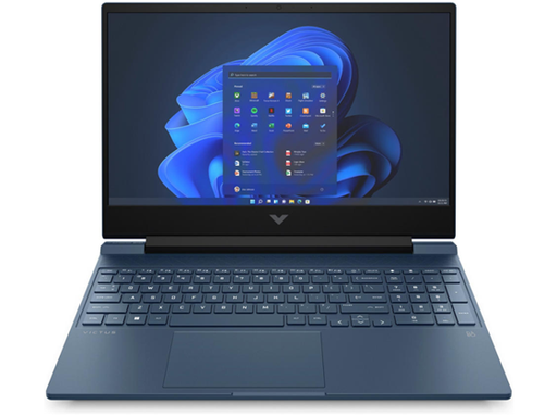 [95871] LAPTOP HP VICTUS 15-FA1093DX GAMING 15.6" IPS FHD 144HZ, I5-13420H (P CORE 3.5 GHZ / E CORE 1.7 GHZ)  10 CORE, 8GB, 512GB SSD M.2, GRAFICOS RTX 3050 6GB DDR6, PUERTOS 2X USB 3.1, 1X HDMI 2.1, 1X GBE LAN, LECTOR DE TARJETA SD, BACKLIT, WIFI 6, BT 5.2, WINDOW 10 INGLES, PERFORMANCE BLUE (7N3S2UA#ABA)