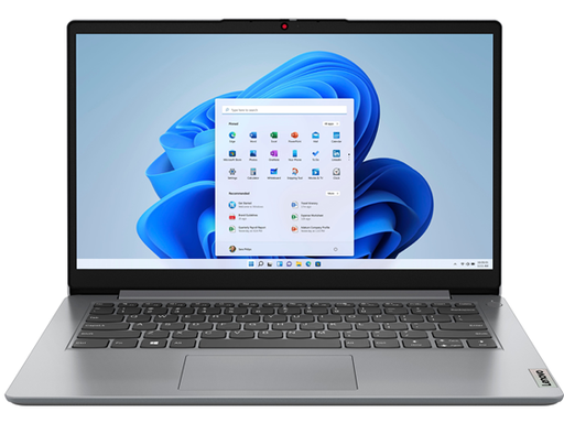 [95912] LAPTOP REFURBISHED LENOVO IDEAPAD 1 14IGL7 | PULGADAS 14" HD | INTEL SILVER N5030 @1.10GHz DUAL CORE | DISCO DURO 512GB SSD | 4GB RAM INTEGRADA | WINDOWS 1O PRO | CAJA ORIGINAL 