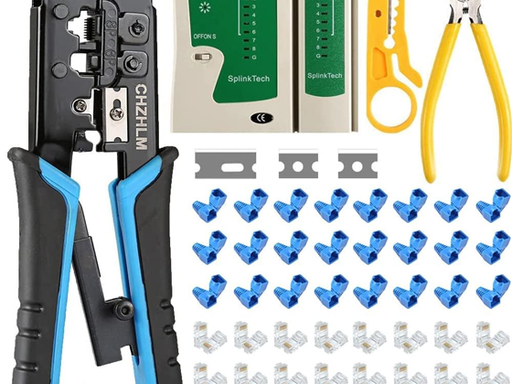 [95986] CRIMPING TOOL CHZHLM 3 EN 1, CAT5 CAT5E CAT6, DESFORRADO, CORTE Y PRENSADO
