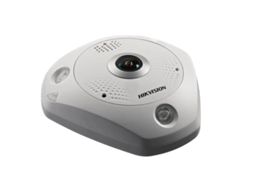 [95015] CAMARA DE VIGILANCIA HIKVISION DEEPINVIEW, IP, DOMO, 12 MP, FISHEYE, MICRÓFONO Y ALTAVOZ INCORPORADOS, MAPA DE CALOR, 180° - 360°, MÚLTIPLES VISTAS, EXTERIOR IP67, IK10