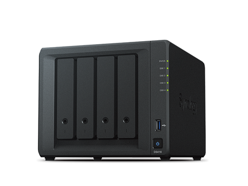 [96218] DISKSTATION SYNOLOGY, DS423+ SAN/NAS - INTEL CELERON J4125 QUAD-CORE (4 NÚCLEOS) 2 GHZ - 4 X HDD COMPATIBLES - 0 X HDD INSTALADOS - 4 X SSD COMPATIBLES - 0 X SSD INSTALADOS - 2 GB DE RAM DDR4 SDRAM - SERIAL ATA CONTROLADOR - RAID COMPATIBLE - 0, 1, 5, 6, 10, RAID BÁSICO, HÍBRIDO, NIVELES JBOD RAID - 4 X BAHÍAS EN TOTAL - 4 X BAHÍAS DE 2,5"/3,5" - GIGABIT ETHERNET - 2 PUERTOS USB - RED ( RJ-45) - DISKSTATION MANAGER - ISCSI, SMB, AFP, NFS, FTP, WEBDAV, CALDAV, TELNET, SSH, SNMP, PPTP.