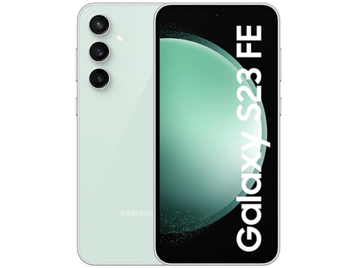 [96220] CELULAR SMARTPHONE SAMSUNG  S23 FE, DUAL SIM, BT5.3,  EXYNOS 2200,  6.4" 8GB RAM 256GB MEMORIA INTERNA COLOR VERDE MENTA. DESBLOQUEADO, UHD 8K (7,680 X 4,320) @ 24 FPS 50 MP CAMARA PRINCIPAL, 10 MP FRONT, ANDROID 12, 4,500MAH. (SM-S711B/DS)