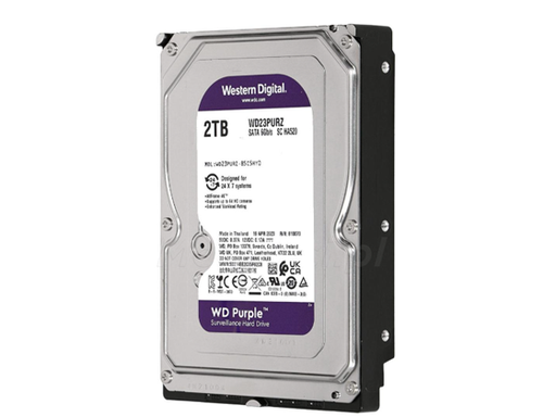 [96323] DISCO DURO 2TB P/VIDEOVIGILANCIA WESTERN DIGITAL SATA 6GB/S 3.5" 5400 RPM/64MB.