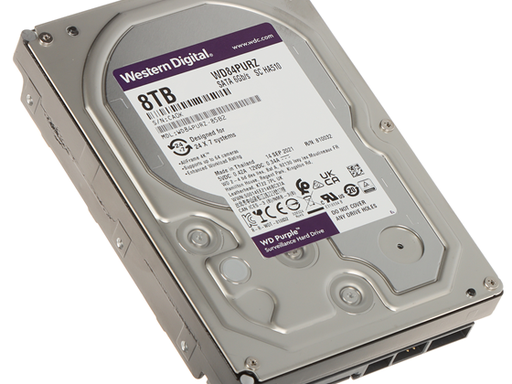 [96324] DISCO DURO 8TB P/VIDEOVIGILANCIA WESTERN DIGITAL SATA 6GB/S 3.5" 5640 RPM/128MB.