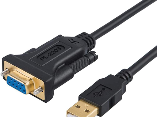 [96409] CABLE CABLECREATION USB A RS232, CON PL2303 CHIPSET, 6.6FT