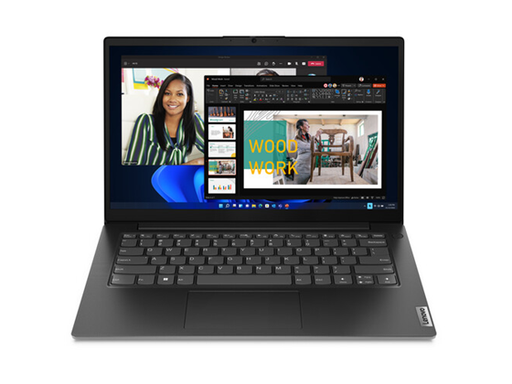 [96441] LAPTOP LENOVO V14 ABP GEN 4, 14" FHD, AMD RYZEN 5 5500U, 8GB DDR4 (SOLDADA + 1 SLOT DISPONIBLE), 256GB SSD, WIN 11 PRO, BT 5.0, WIFI AC, CARD READER, HDMI 1.4, USB 2.0 X1, USB 3.2 X2, GIGABIT LAN, AUDIO JACK COMBO 3.5" (MIC / AUDIFONO), BLACK (83FG0000US)