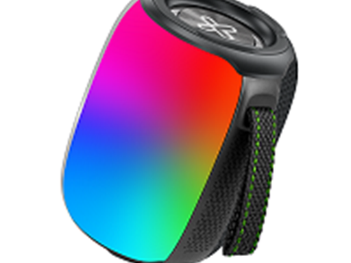 [96642] BOCINA KLIPX NITRO BLUETOOTH, LUCES LED 12W, 7 HORAS DE REPORDUCCION, IPX6 - (KBS-250BK)