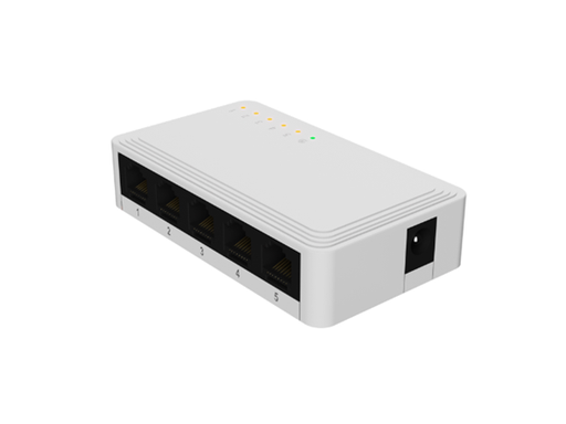 [96636] SWITCH NEXXT ESSENTIAL DE 5 PUERTOS GIGABIT, DE ESCRITORIO 110/220V. (NSW-N501G)