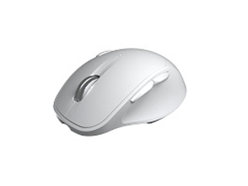 [96724] MOUSE KLIPX KMW-501WH ERGONOMICO (DUOTRAK), BLUETOOTH, 2.4GHZ 800/1200/1600DPI, 6 BOTONES, BLANCO