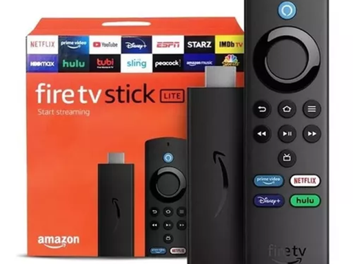 [96828] AMAZON FIRE TV STICK LITE HD, STREAMING/ALEXA LITE, PARA CONVERTIR TV NORMAL EN SMART TV, PUERTO HDMI, CONTROL REMOTO, WIFI 80211AC. (840080593296)