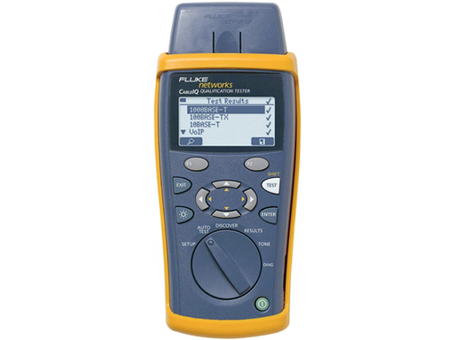 [96848] PROBADOR DE CABLES FLUKE NETWORKS, CIQ-100, 5-6A, 10/100/GIG ETHERNET, COAX, VOIP
