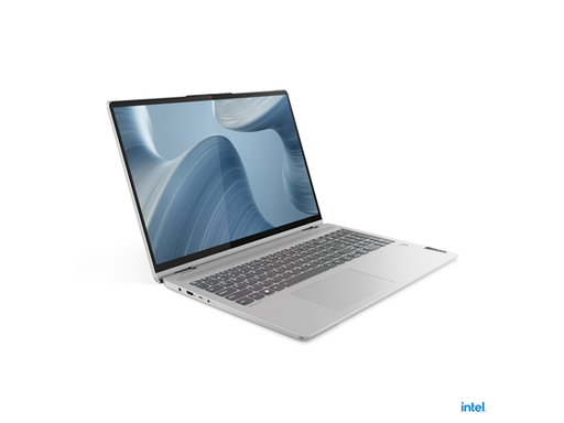 [96857] LAPTOP LENOVO IDEAPAD FLEX 5 16IAU7 2 EN 1, 16.0” IPS WUXGA (1920 X 1200) TOUCH, INTEL I7-1255U (10 CORES), 8GB (SOLDERED), 512GB SSD PCIE, 1 X USB C 3.2 GEN 2 / THUNDERBOLT, 2 X USB 3.2, 1 X HDMI, CARD READER, WIFI 6, BT 5.1, WINDOWS 11 HOME ENGLISH, INTEL IRIS XE GRAPSICS, STORM GRAY, FINGERPRINT READER, BACKLIT KEYBOARD (82R80022US)