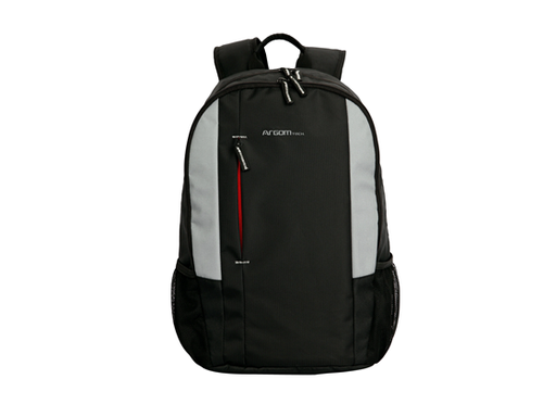 [97056] BULTO PARA LAPTOP ARGOM 15.6" TIPO MOCHILA, ELEVATION, COMPARTIMENTO PRINCIPAL, 2 BOLSILLOS DELANTEROS, POLIESTER, NEGRO.