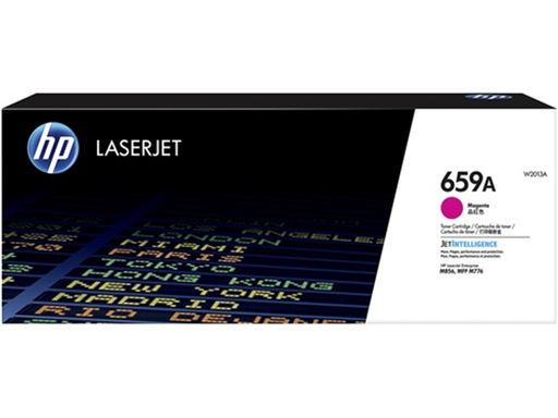 [97094] TONER HP 659A - W2013A - MAGENTA - 13,000 PAGINAS - PARA IMPRESORA COLOR LASERJET - MM856DN, M776DN, M776ZS, M776Z