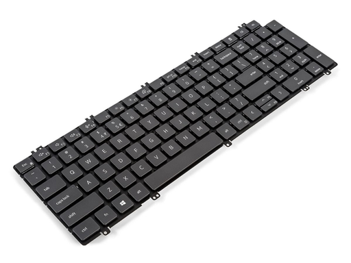 [104607] TECLADO DELL ENGLISH-US NON-BACKLIT KEYBOARD WITH 102-KEYS (RG3RK)