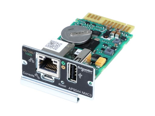 [104676] TARJETA APC UPS AP9544 NETWORK MANAGEMENT CARD, FOR EASY UPS, 1 PHASE