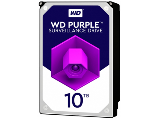 [104715] DISCO DURO 10TB P/VIDEOVIGILANCIA WESTERN DIGITAL SATA 6GB/S 3.5" 7200 RPM/256MB.
